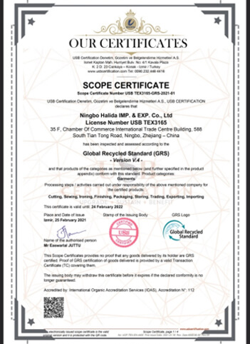 certification